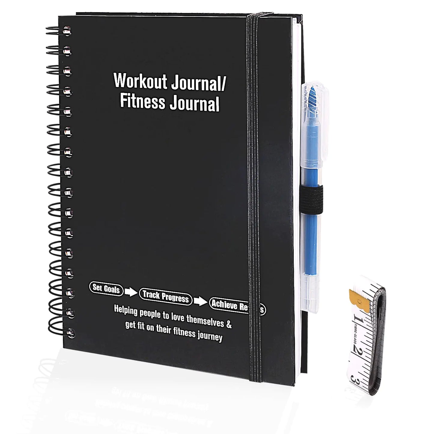 Fitness Journal & Workout Planner for Men and Women – Track Progress, Monitor Weight Loss, and Crush Your Goals