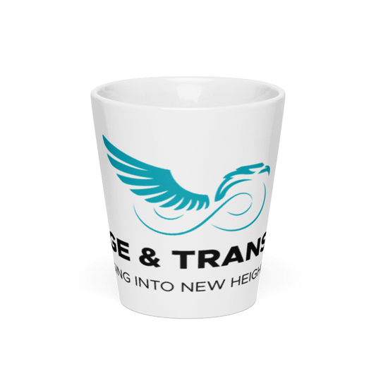 Change & Transform: Rising Into New Heights Latte Mug