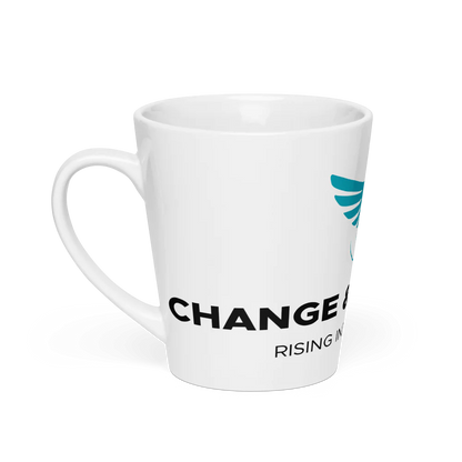 Change & Transform: Rising Into New Heights Latte Mug