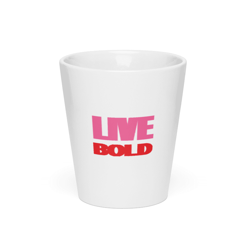 Live Bold Latte Mug